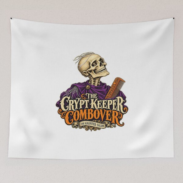Item preview, THE HAUNTED SALON COLLECTION - THE CRYPT KEEPER COMBOVER designed and sold by WheelieGdArt.
