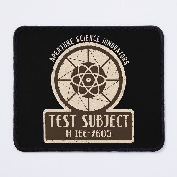 Item preview, Aperture Science Test Subject #122-7605 designed and sold by Orchidarcanum.