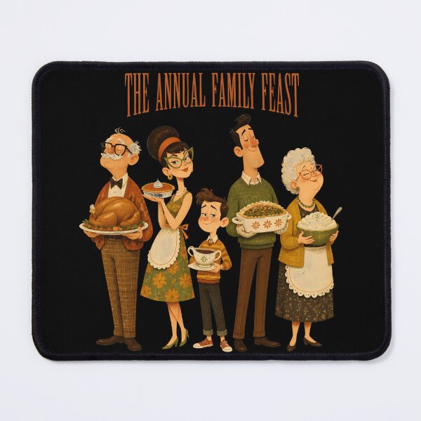 Item preview, The Annual Family Feast Thanksgiving Dinner designed and sold by RoyesButler.