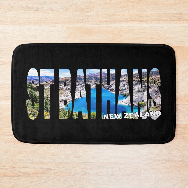 Item preview, ST BATHANS New Zealand - Central Otago Blue Lake Gold Coal Mining Town designed and sold by Adam Gormley.