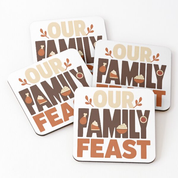 Item preview, Our Family Feast Thanksgiving Dinner Matching designed and sold by RoyesButler.