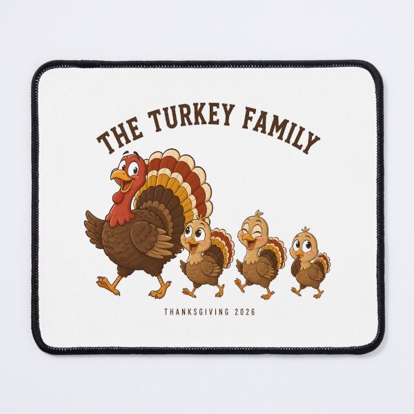 Item preview, The Turkey Family Matching Thanksgiving Holiday designed and sold by RoyesButler.