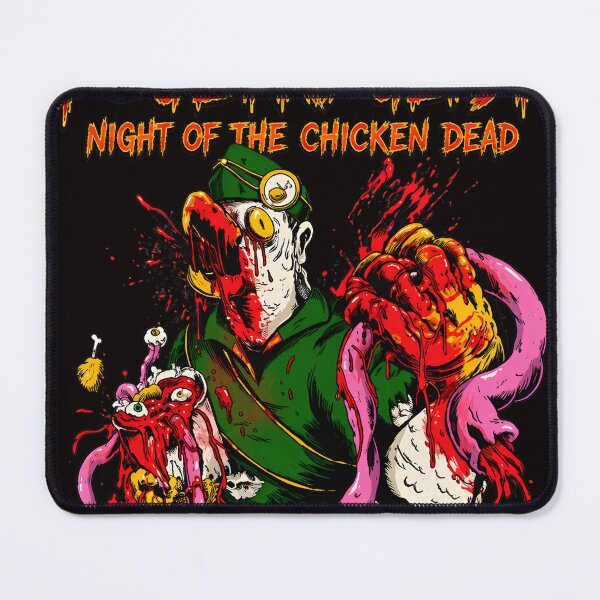 Item preview, Poultrygeist Night of the Chicken Dead Horror Art designed and sold by Bright-Wilds.