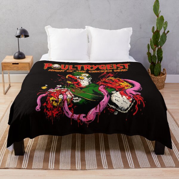 Item preview, Poultrygeist Night of the Chicken Dead Horror Art designed and sold by Bright-Wilds.