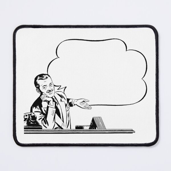 Item preview, Businessman with word balloon designed and sold by Hedrin.