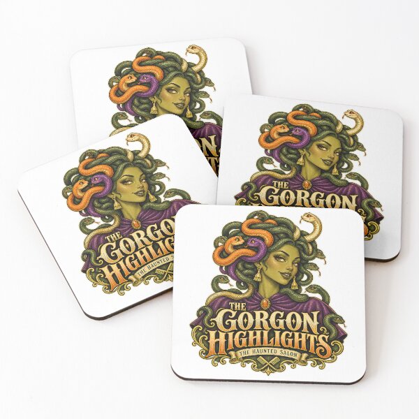 Item preview, THE HAUNTED SALON COLLECTION - THE GORGON HIGHLIGHTS designed and sold by WheelieGdArt.