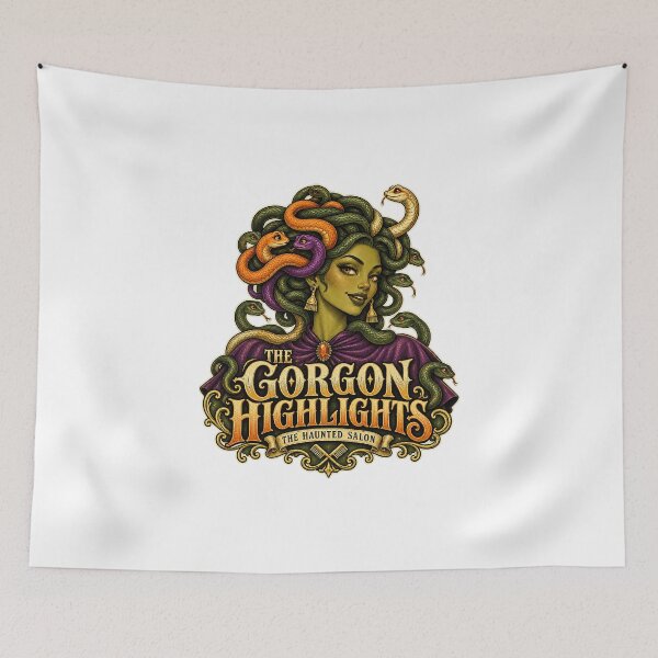 Item preview, THE HAUNTED SALON COLLECTION - THE GORGON HIGHLIGHTS designed and sold by WheelieGdArt.