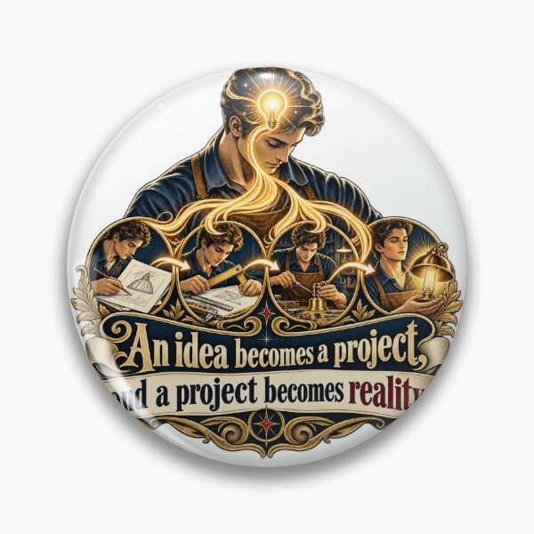 Item preview, Idea to Reality From Creative Mind to Working Hands designed and sold by DesignArtEmpire.