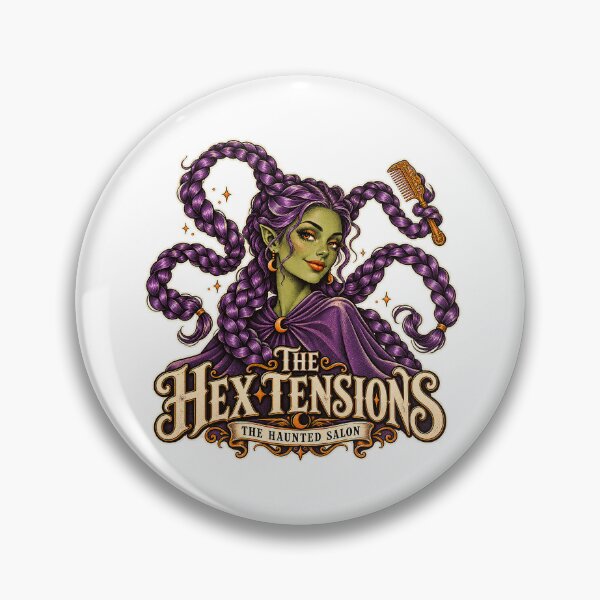Item preview, THE HAUNTED SALON COLLECTION - THE HEX-TENSIONS designed and sold by WheelieGdArt.