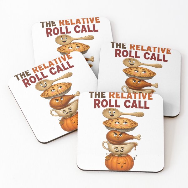 Item preview, The Relative Roll Call Funny Family Thanksgiving designed and sold by RoyesButler.