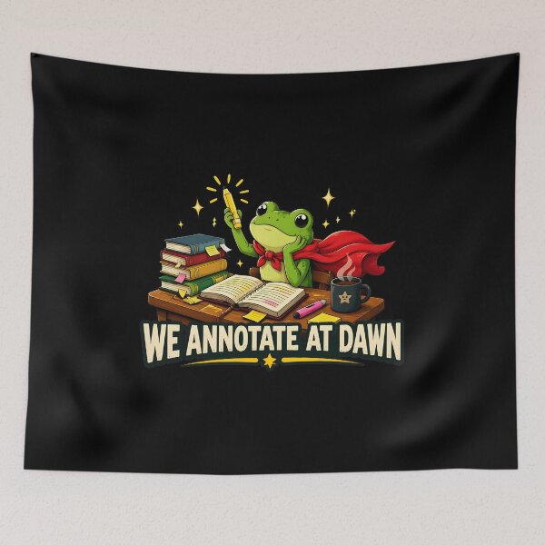 Item preview, we annotate at dawn frog superhero designed and sold by JasonsSpider.