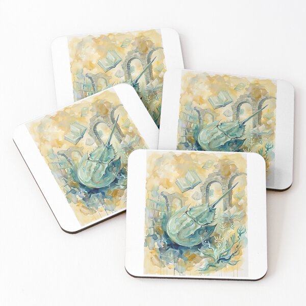 Item preview, Horseshoe Crab Underwater Librarian designed and sold by PictoVibe.