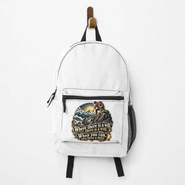 Item preview, Where There Is a Will Climber Helping Others Rise designed and sold by DesignArtEmpire.