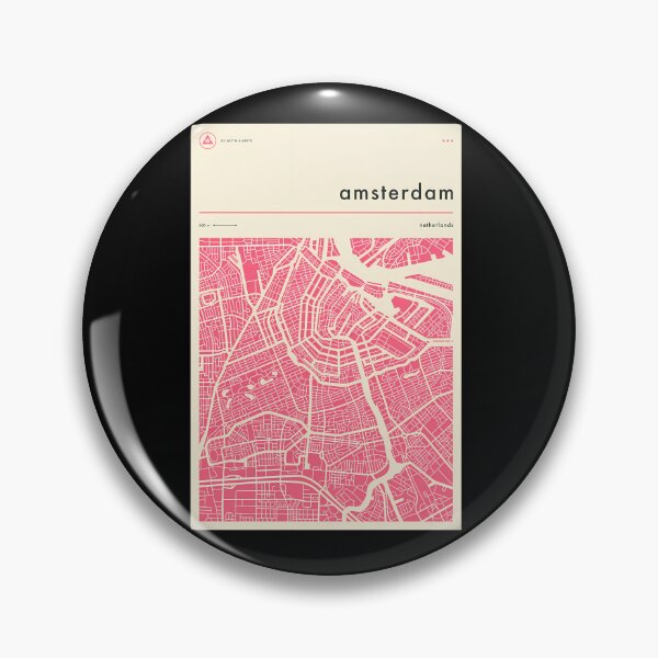Item preview, Amsterdam-Map designed and sold by jesusalon.