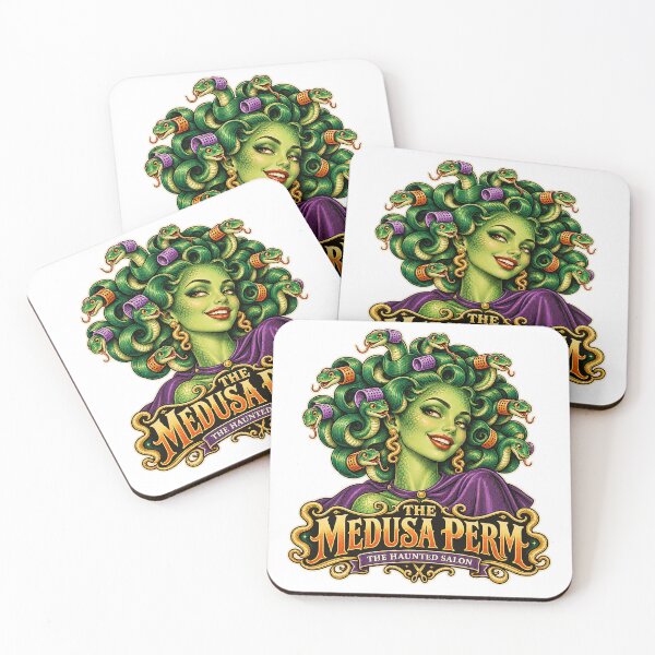 Item preview, THE HAUNTED SALON COLLECTION - THE MEDUSA PERM designed and sold by WheelieGdArt.