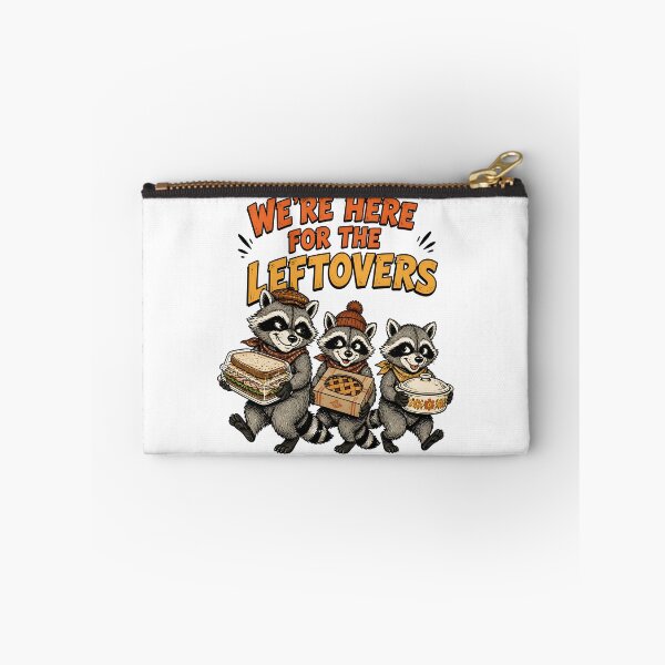 Item preview, We're Here For The Leftovers Funny Thanksgiving designed and sold by RoyesButler.