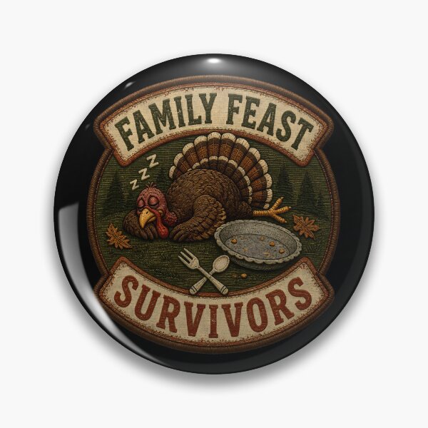 Item preview, Family Feast Survivors Funny Thanksgiving Coma designed and sold by RoyesButler.