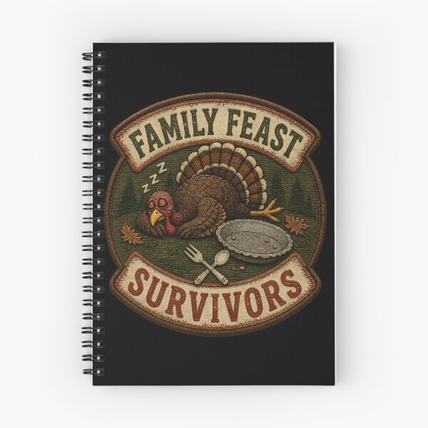 Item preview, Family Feast Survivors Funny Thanksgiving Coma designed and sold by RoyesButler.