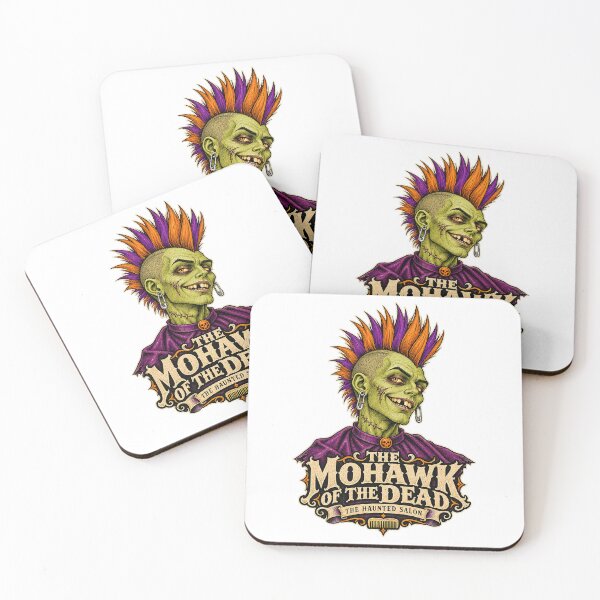 Item preview, THE HAUNTED SALON COLLECTION - THE MOHAWK OF THE DEAD designed and sold by WheelieGdArt.