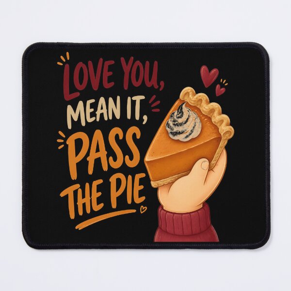 Item preview, Love You Mean It Pass The Pie Thanksgiving Dessert designed and sold by RoyesButler.