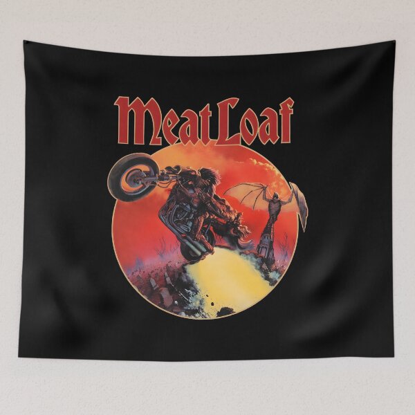 Artikelvorschau, Meat Loaf Motorrad Feurige Flügel Gotische Kunst entworfen und verkauft von Sidraxoka.