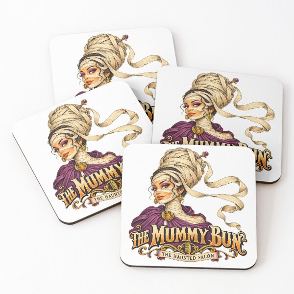 Item preview, THE HAUNTED SALON COLLECTION - THE MUMMY BUN designed and sold by WheelieGdArt.