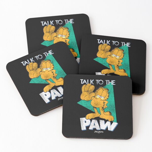 Item preview, Distressed Talk To The Paw Retro Cartoon Cat designed and sold by rebmanst.