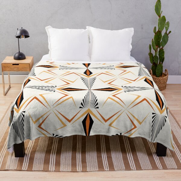 Artikelvorschau, Gewebe des Herbstes entworfen und verkauft von Space & Care - Art Deco GeoMetrica.