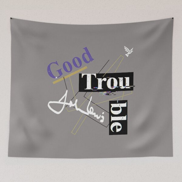 Item preview, Good Trouble John Lewis Activist Protest T-Shirt-66 designed and sold by RiaGrubers.