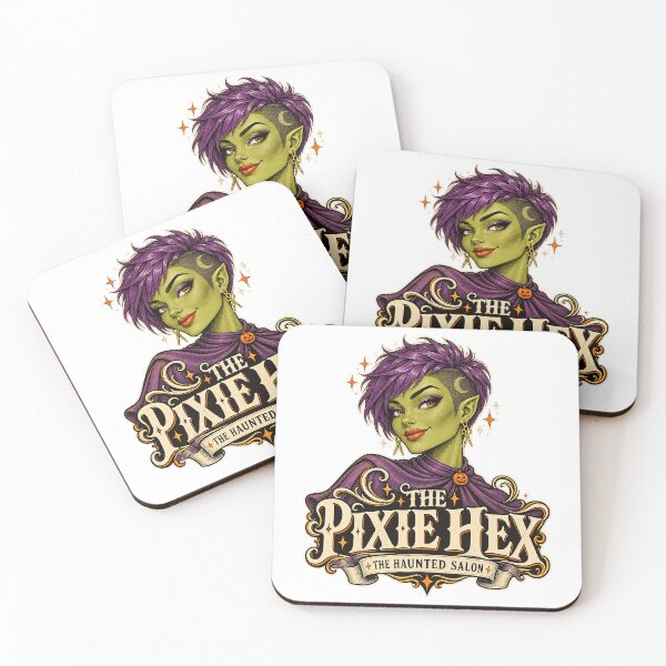 Item preview, THE HAUNTED SALON COLLECTION - THE PIXIE HEX designed and sold by WheelieGdArt.
