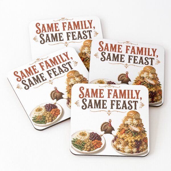 Item preview, Same Family Same Feast Thanksgiving Tradition designed and sold by RoyesButler.
