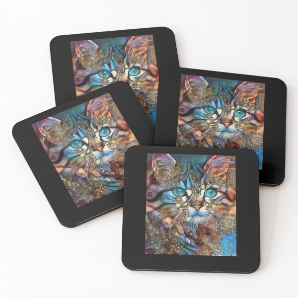 Item preview, Andyna-Cat-Chat-Cat-Lea-Roche-Paintings designed and sold by jesusalon.