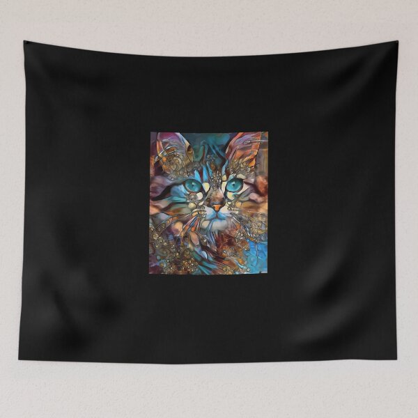 Item preview, Andyna-Cat-Chat-Cat-Lea-Roche-Paintings designed and sold by jesusalon.