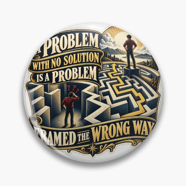 Item preview, Reframe the Problem Maze Viewed From Above designed and sold by DesignArtEmpire.