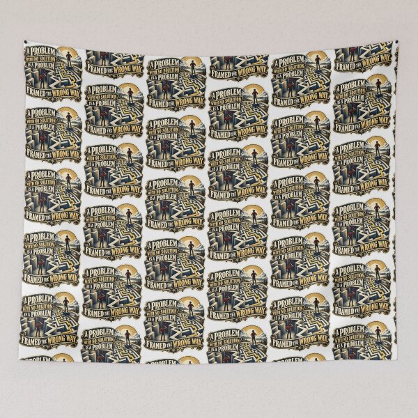 Item preview, Reframe the Problem Maze Viewed From Above designed and sold by DesignArtEmpire.