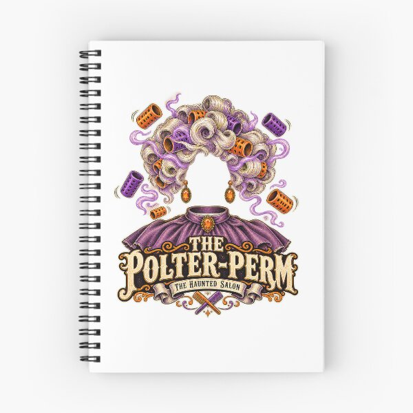 Item preview, THE HAUNTED SALON COLLECTION - THE POLTER-PERM designed and sold by WheelieGdArt.
