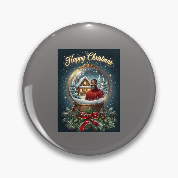 Item preview, Idris Elba Christmas Portrait Holiday Greeting-79 designed and sold by ReinhildFischer.