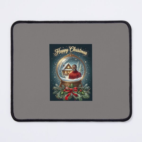 Item preview, Idris Elba Christmas Portrait Holiday Greeting-79 designed and sold by ReinhildFischer.