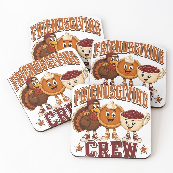 Item preview, Friendsgiving Crew Matching Friends Feast Holiday designed and sold by LiviuGligoros.