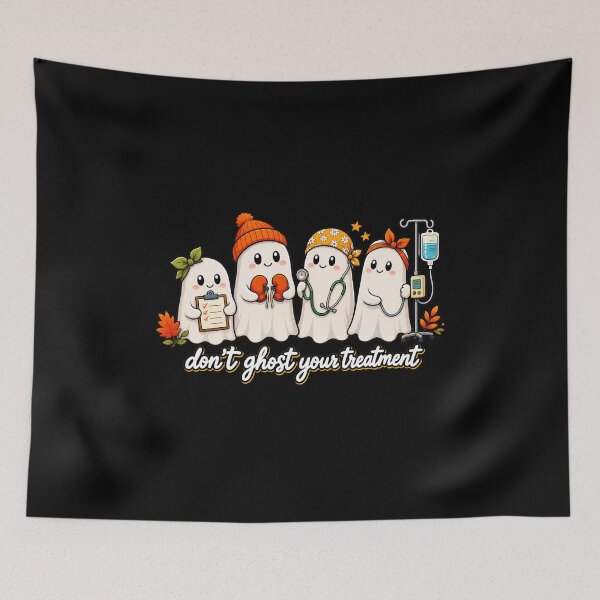 Item preview, don't ghost your treatment dialysis rn medical halloween designed and sold by JasonsSpider.