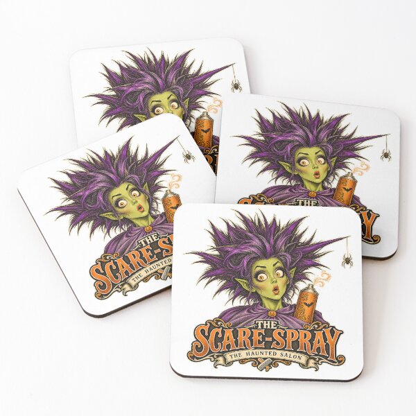 Item preview, THE HAUNTED SALON COLLECTION - THE SCARE-SPRAY designed and sold by WheelieGdArt.
