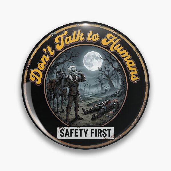 Item preview, Sci Fi Retro White Wolf Medieval Monster Hunter Toxic Potion Executed Bandit Dirt Path Comic designed and sold by AeroCodeDesigns.