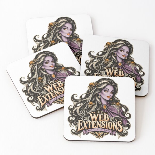 Item preview, THE HAUNTED SALON COLLECTION - THE WEB EXTENSIONS designed and sold by WheelieGdArt.
