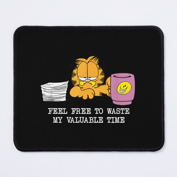 Item preview, Feel Free To Waste My Time Lazy Kitty Aesthetic designed and sold by rebmanst.