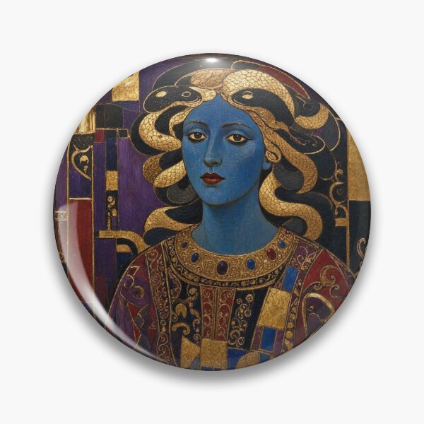 Item preview, Medieval Medusa Art designed and sold by TheDarkWardrobe.