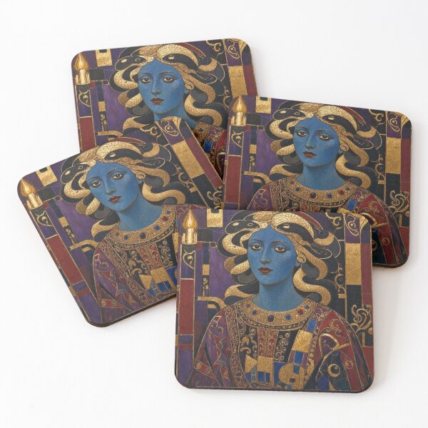 Item preview, Medieval Medusa Art designed and sold by TheDarkWardrobe.