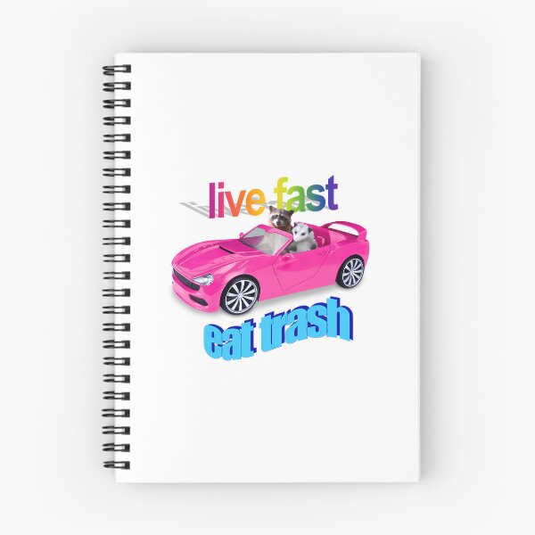 Item preview, Life Fast Eat Trash Raccoon Possum Word  designed and sold by jennifershel.