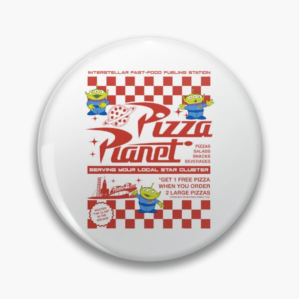 Item preview, Pizza Planet Retro Space Diner Alien Arcade Flyer designed and sold by khdmalakarak.