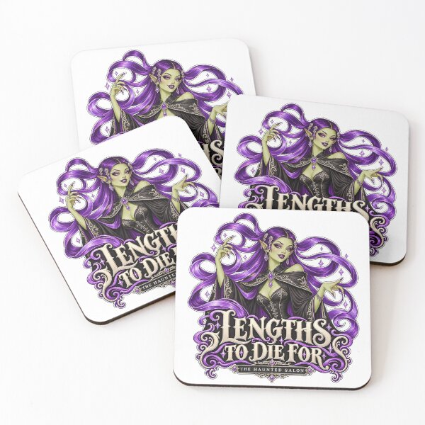 Item preview, THE HAUNTED SALON COLLECTION - LENGTHS TO DIE FOR designed and sold by WheelieGdArt.