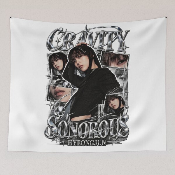 Item preview, Hyeongjun CRAVITY SONOROUS Futuristic Chrome Visual designed and sold by Valeree Store.